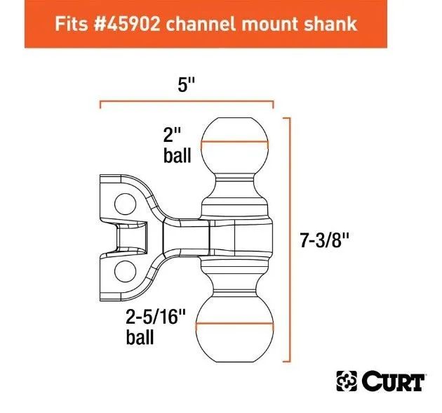 2-1/2IN ADJUSTABLE CHANNEL-MOU